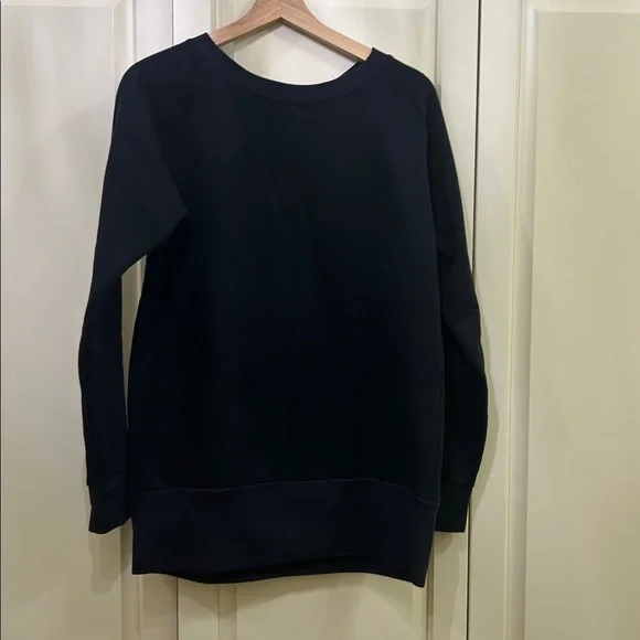 John Deere Black Crewneck Sweater with Pink Logo - Picture 3 of 5